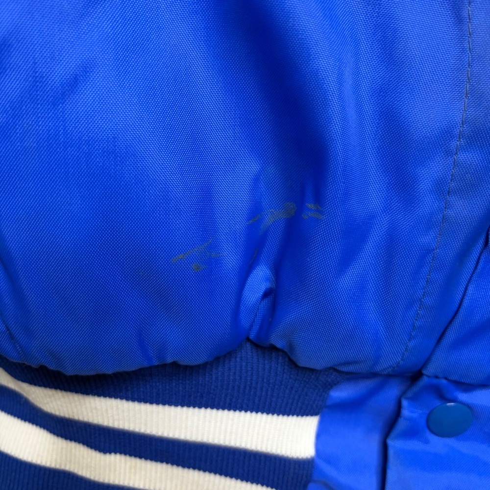 Don Alleson Athletic Bomber Jacket Mens S Blue Nevada Barrel Racing 1982 Vintage - Picture 12 of 14